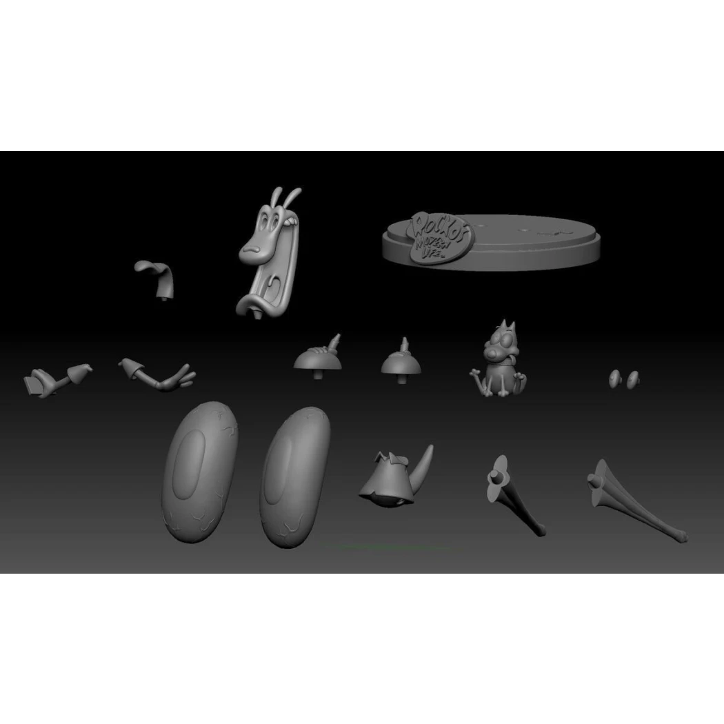 Digital STL Rocko Modern Life