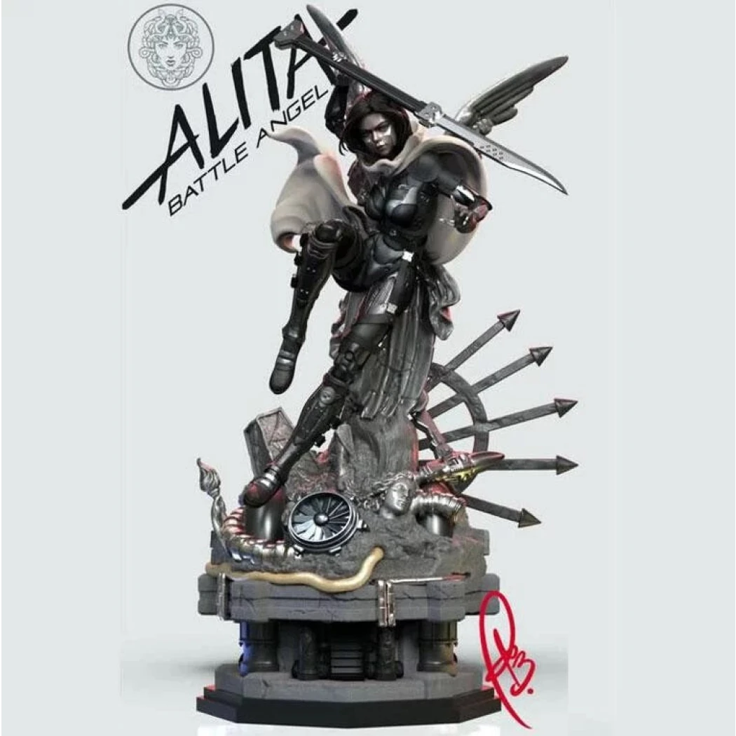 Digital STL Alita Battle Angel v7