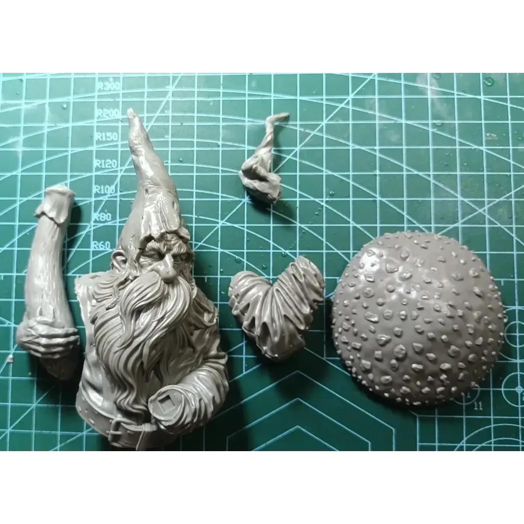 1/10 BUST Resin Model Kit Mushroom Dwarf Fairy Tales Unpainted