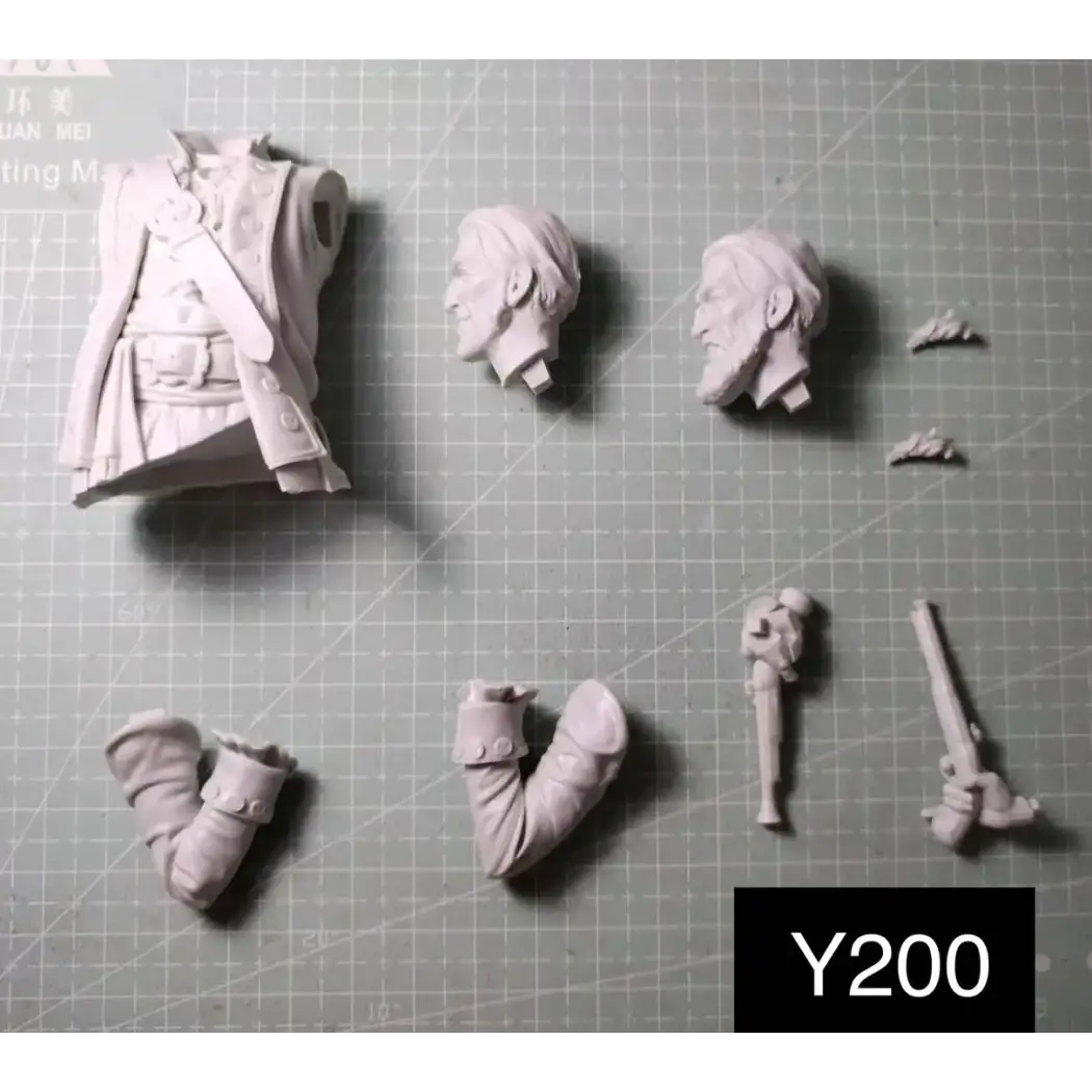 1/10 BUST Resin Model Kit Sea Robber Pirate Unpainted