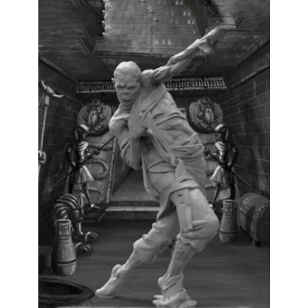 1/16 Resin Model Kit Zombie Mummy Walking Fantasy Unpainted - Model-Fan-Store