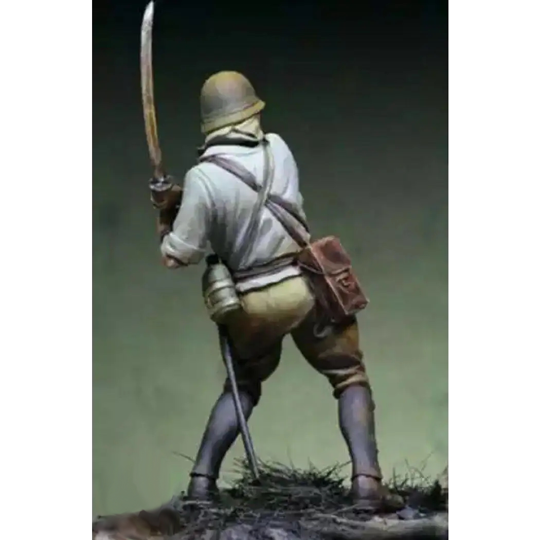 1/24 75mm Resin Model Kit Japanese Police Samurai Warrior Unpainted - Model-Fan-Store