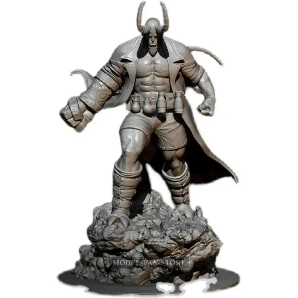 1/24 75Mm Resin Model Kit Warrior Devil Hellboy Td - 2767 Unpainted Full Figure Scale
