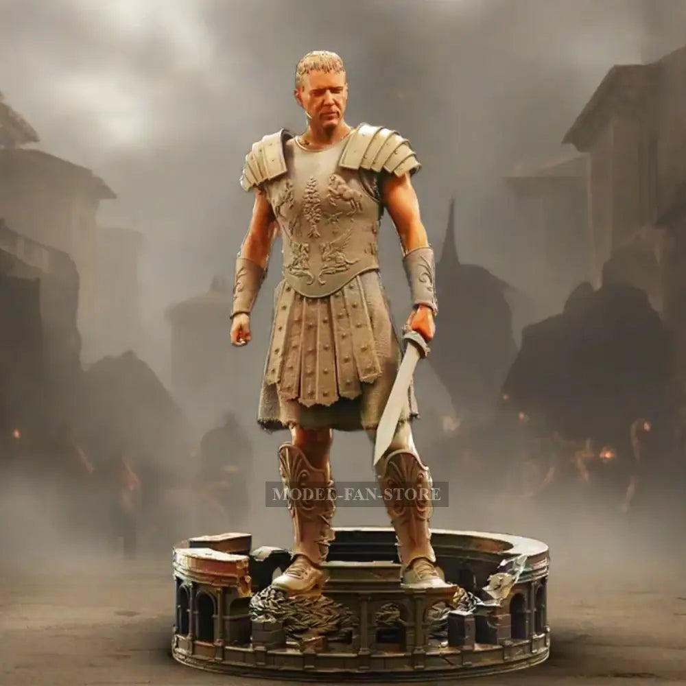 1/24 85Mm Resin Model Kit Warrior Gladiator Roman General Movie Unpainted Full Figure Scale