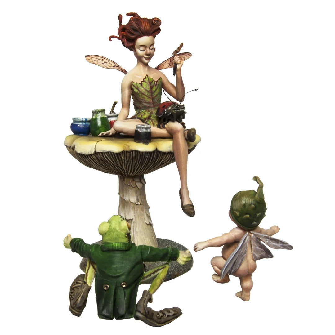 1/24 Resin Model Kit Fairy and Friends Fairy Tales Miniature Unpainted