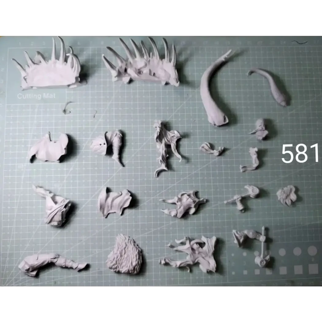 1/24 Resin Model Kit Mythical Warrior Ares Fantasy Unpainted