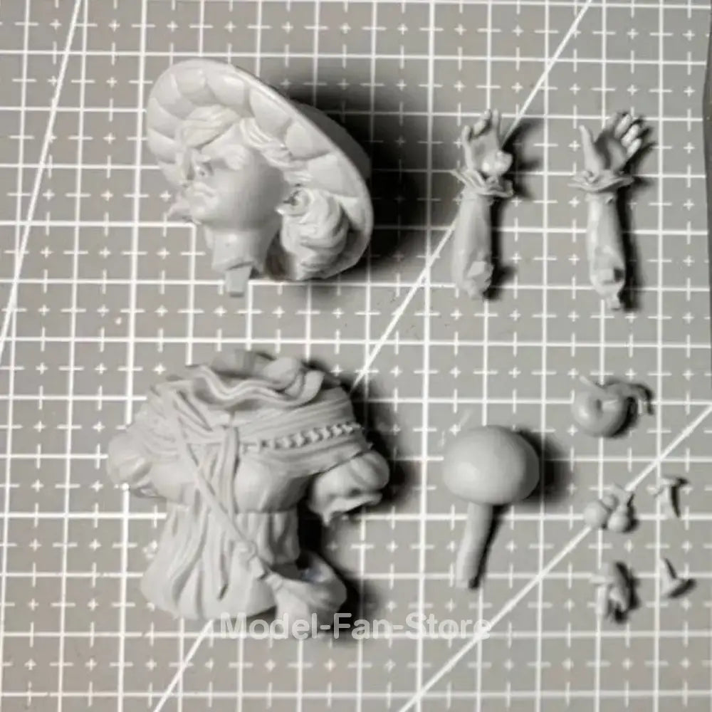 1/10 BUST Resin Model Kit Beautiful Girl Anabel & Snail Unpainted - Model-Fan-Store