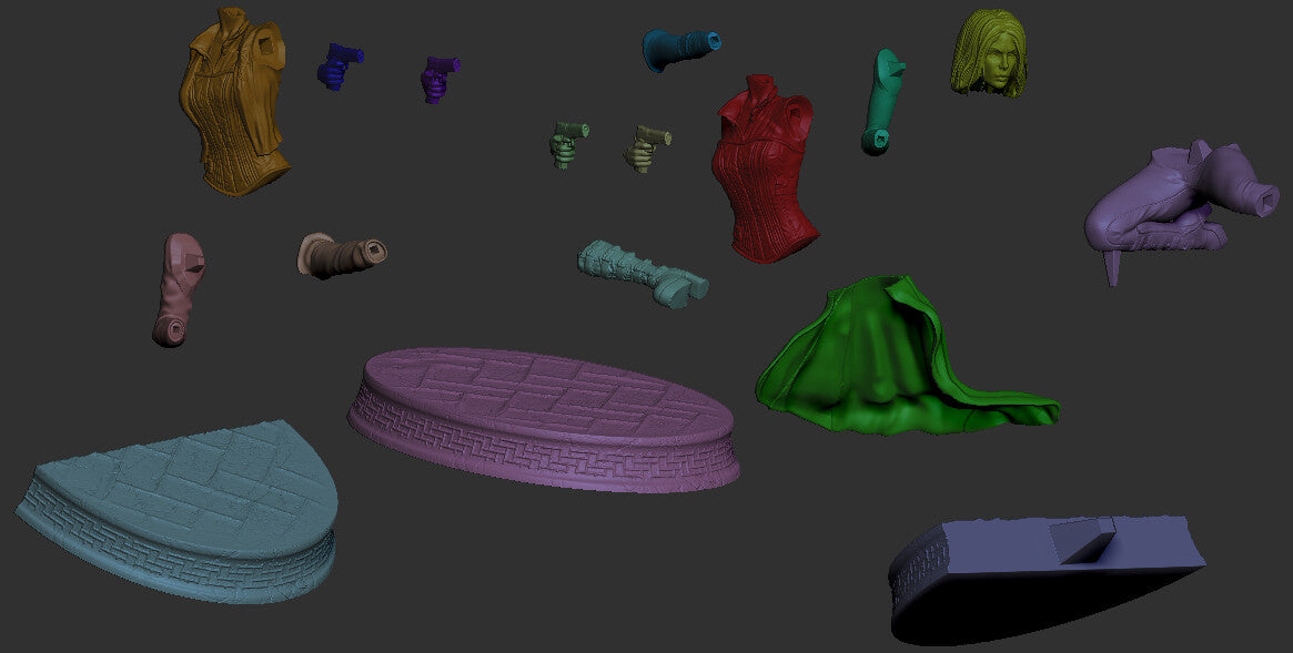 Digital STL Selene Underworld ver3