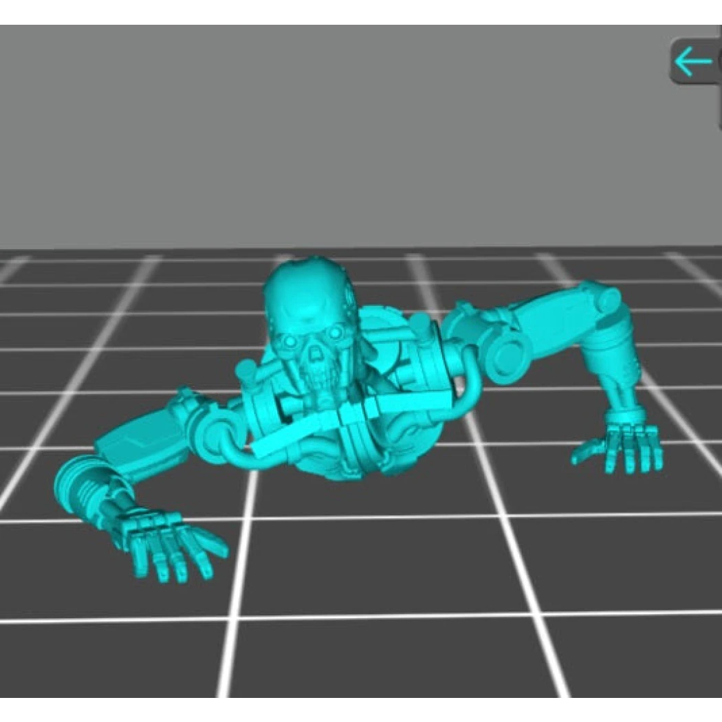 Digital STL T-800 TERMINATOR EXTERMINATOR