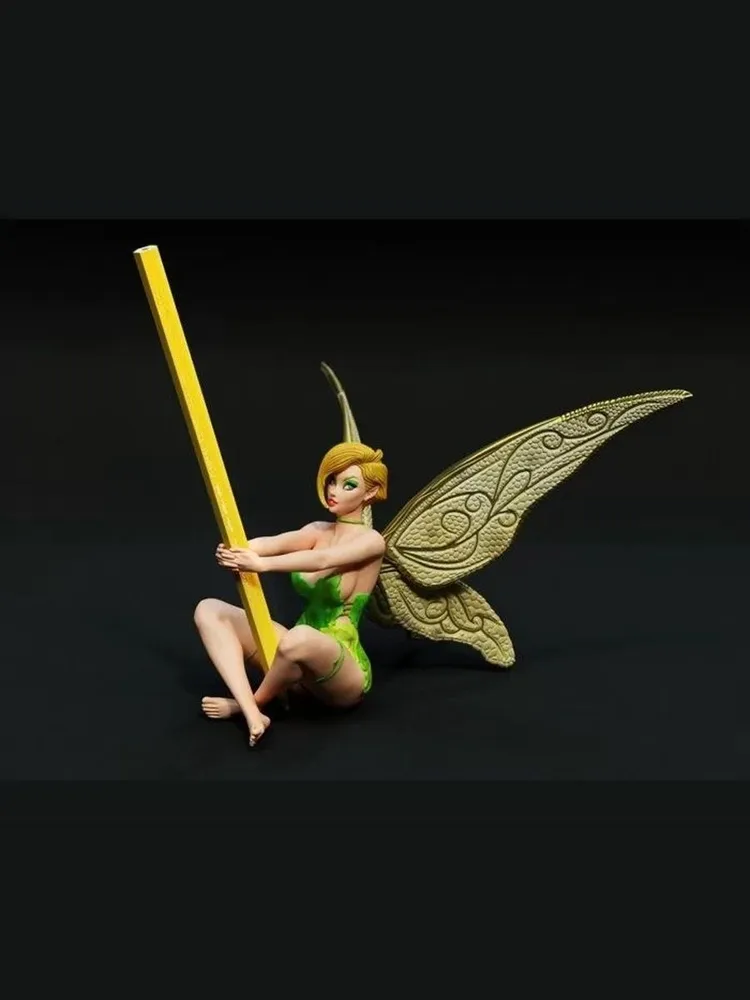 1/35 - 1/6 3D Print Model Kit Beautiful Girl Fairy Unpainted