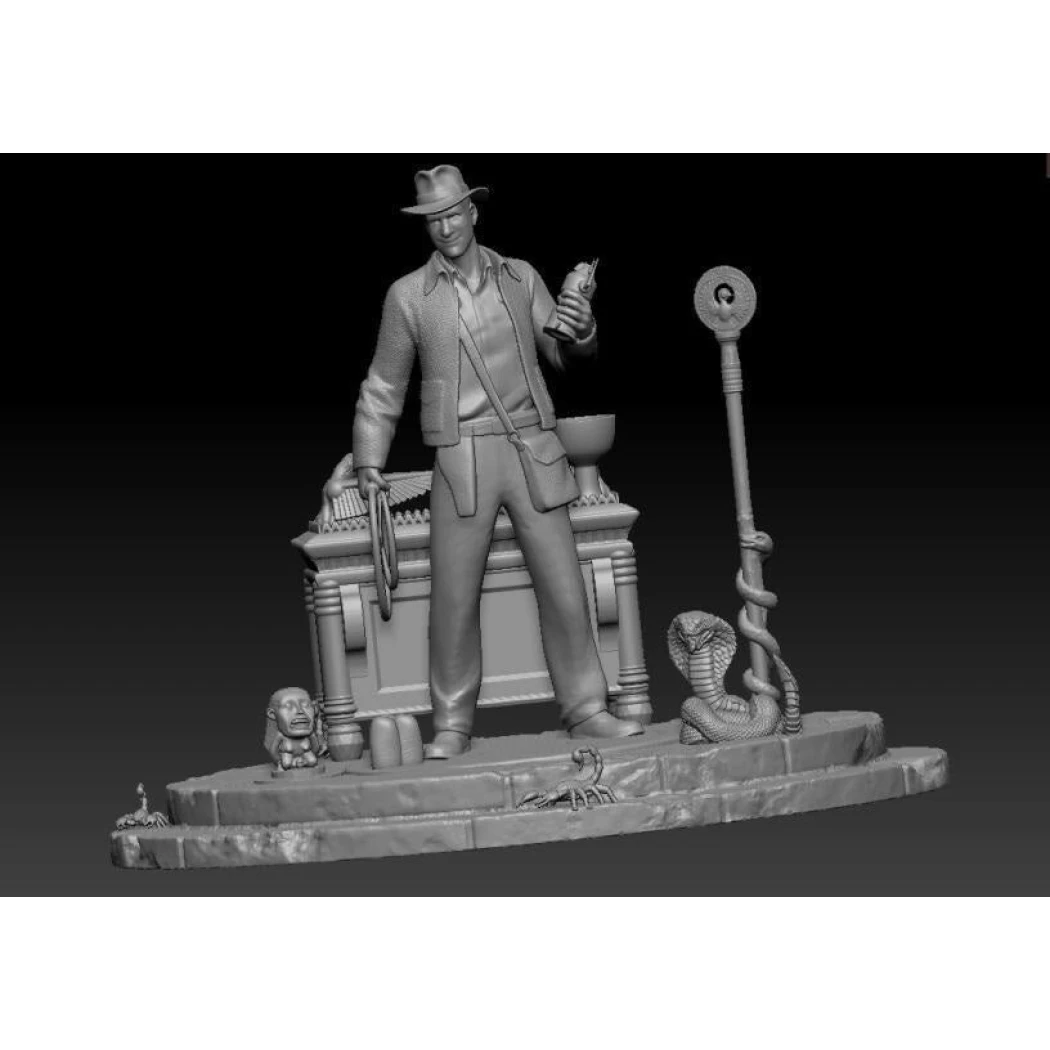 Digital STL Indiana Jones v3