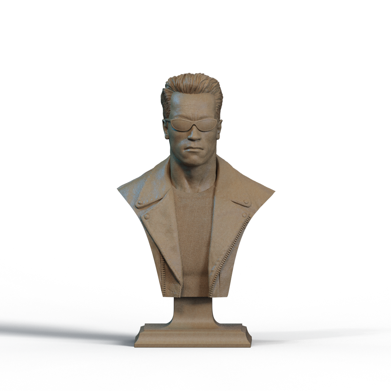 Digital STL Terminator Bust