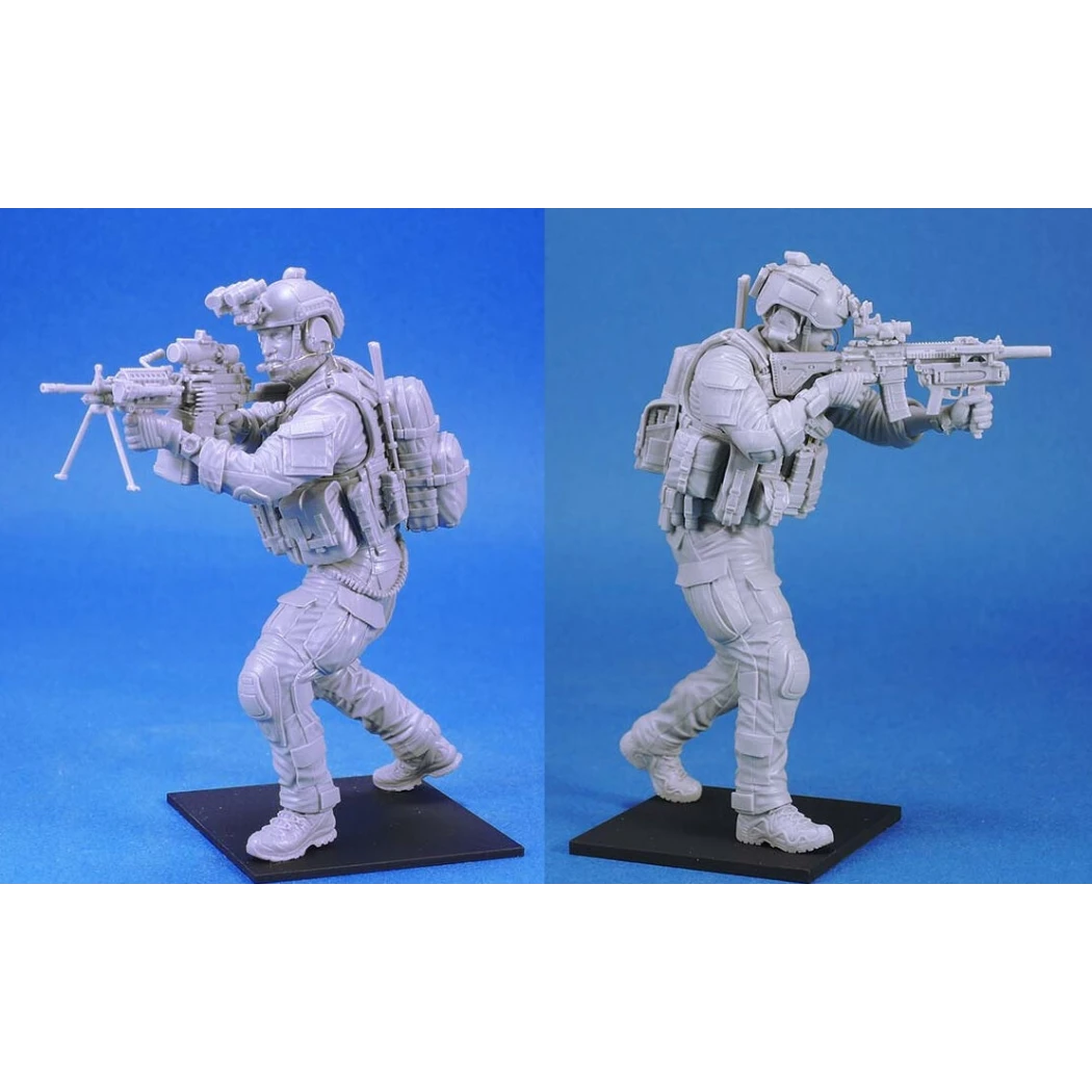 1/16 2pcs Resin Model Kit Modern Soldiers US Navy Unpainted