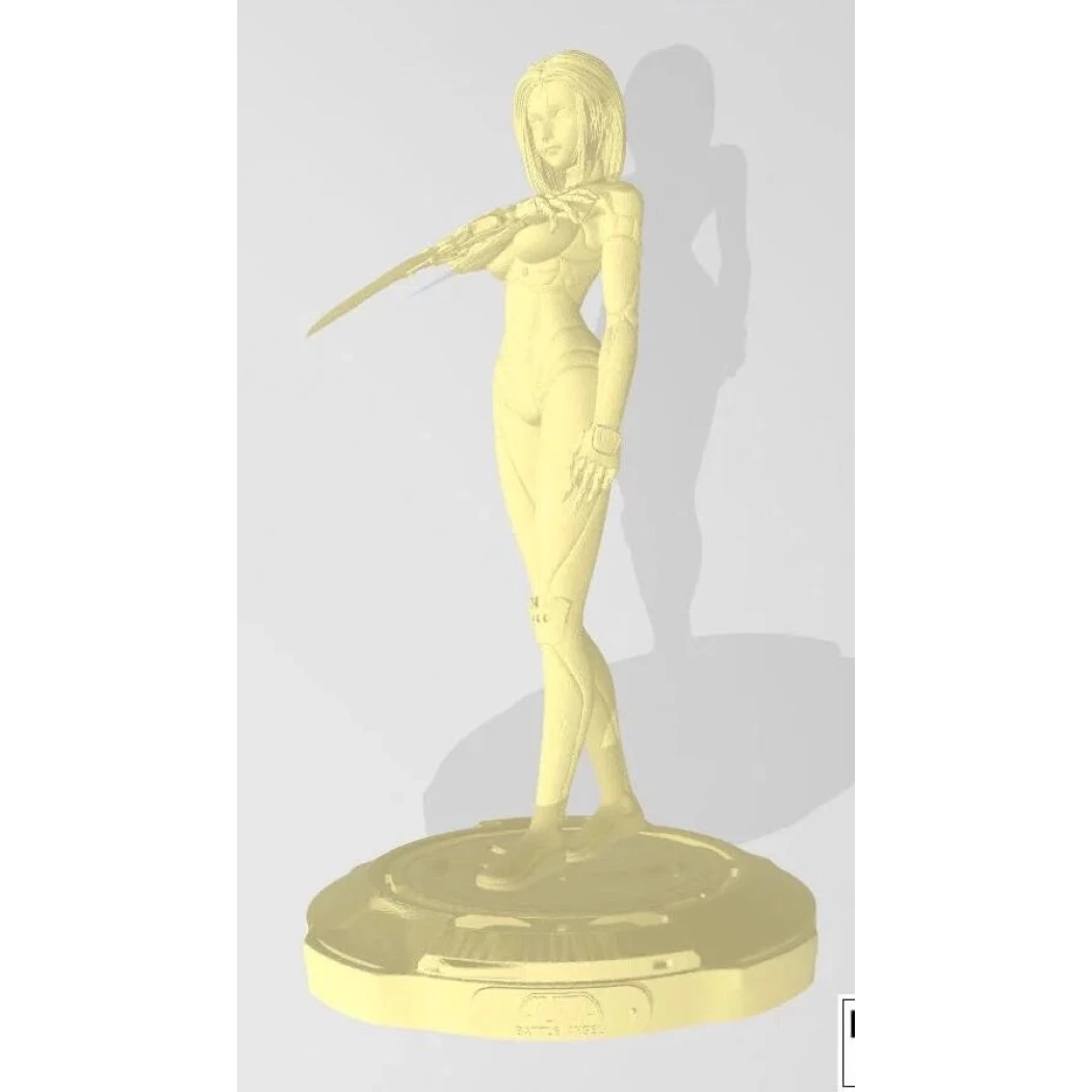 Digital STL Alita Battle Angel v6