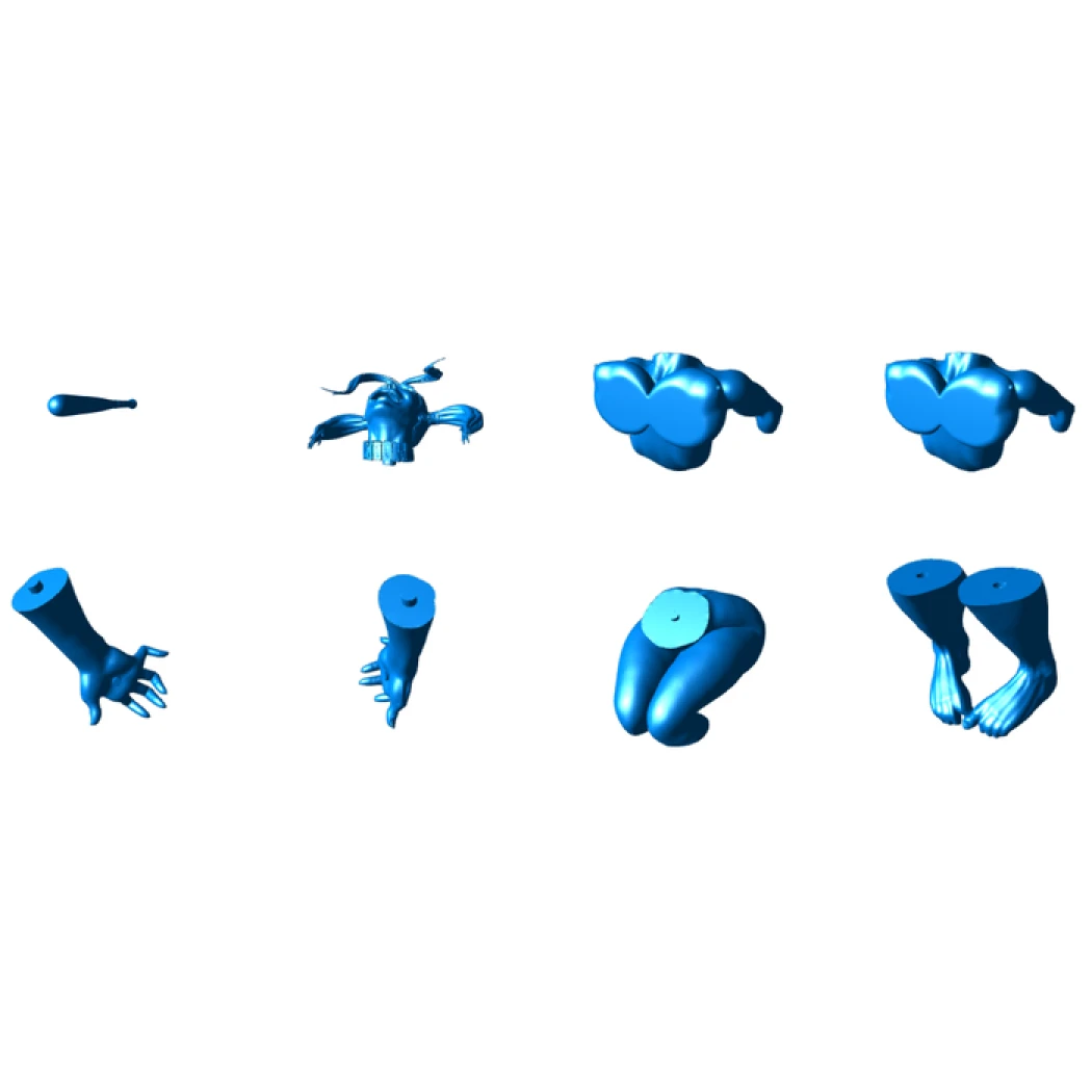 Digital STL Harley Quinn - Pen Holder