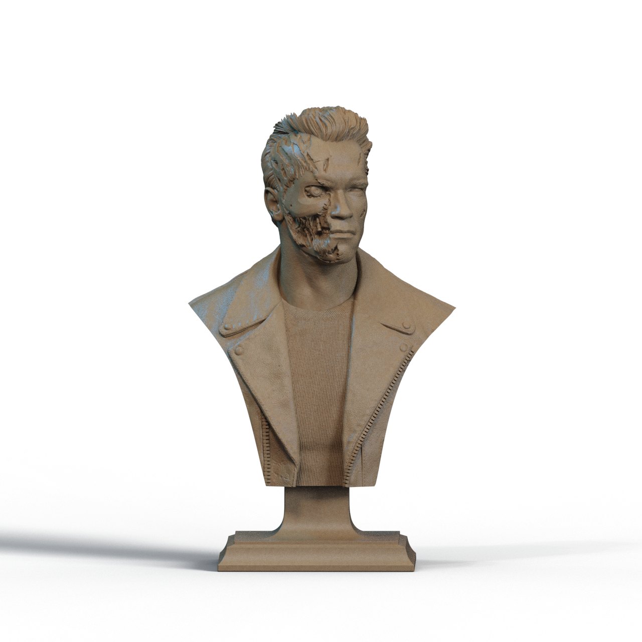 Digital STL Terminator Bust v2