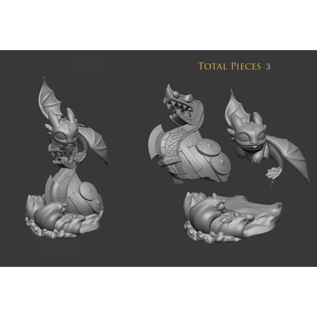 Digital STL Toothless