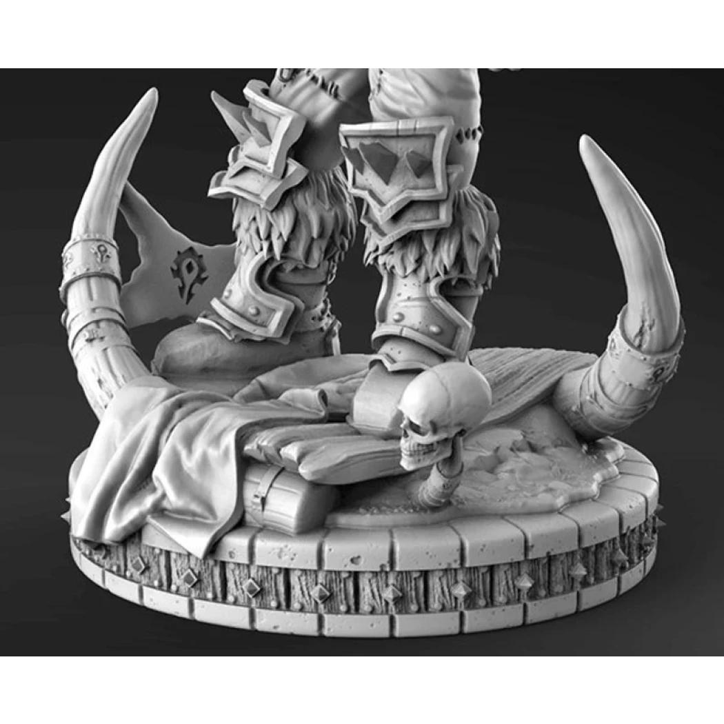 Digital STL Garrosh Hellscream Orc