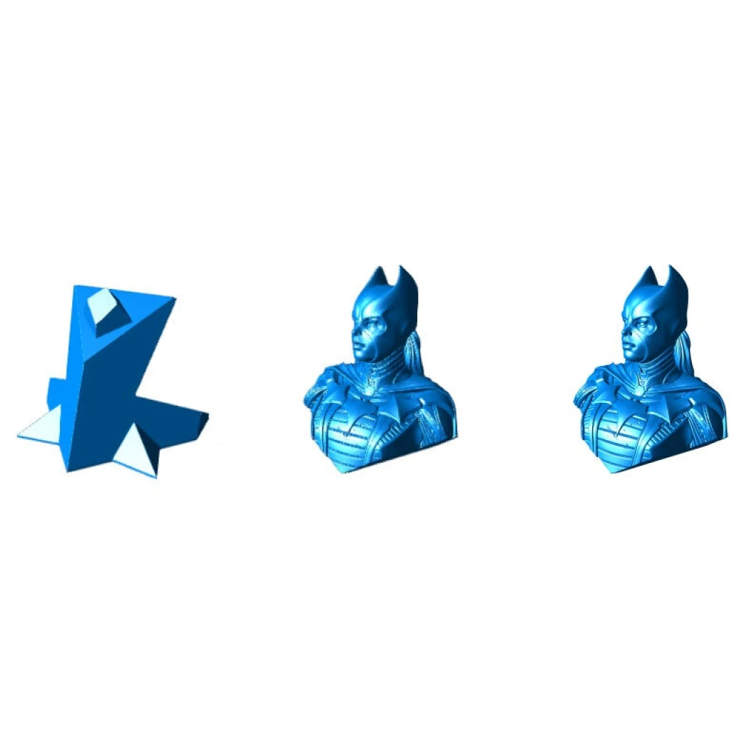 Digital STL Batgirl Bust