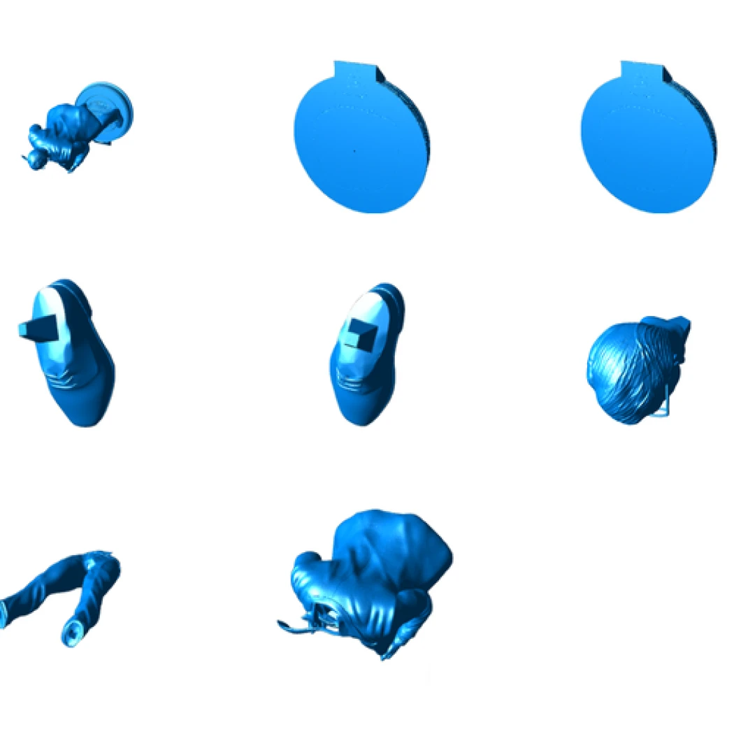 Digital STL Superman Clark Kent