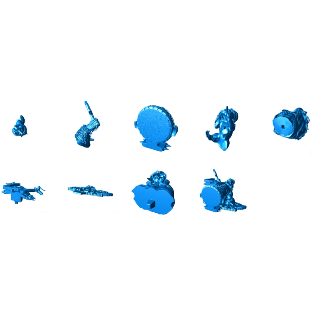 Digital STL Lobo Bust