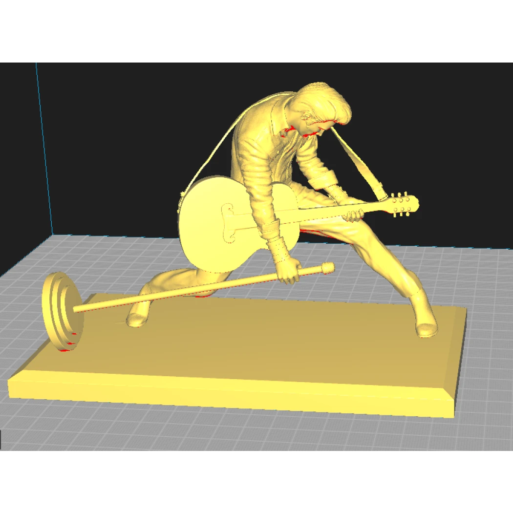 Digital STL King Elvis Presley