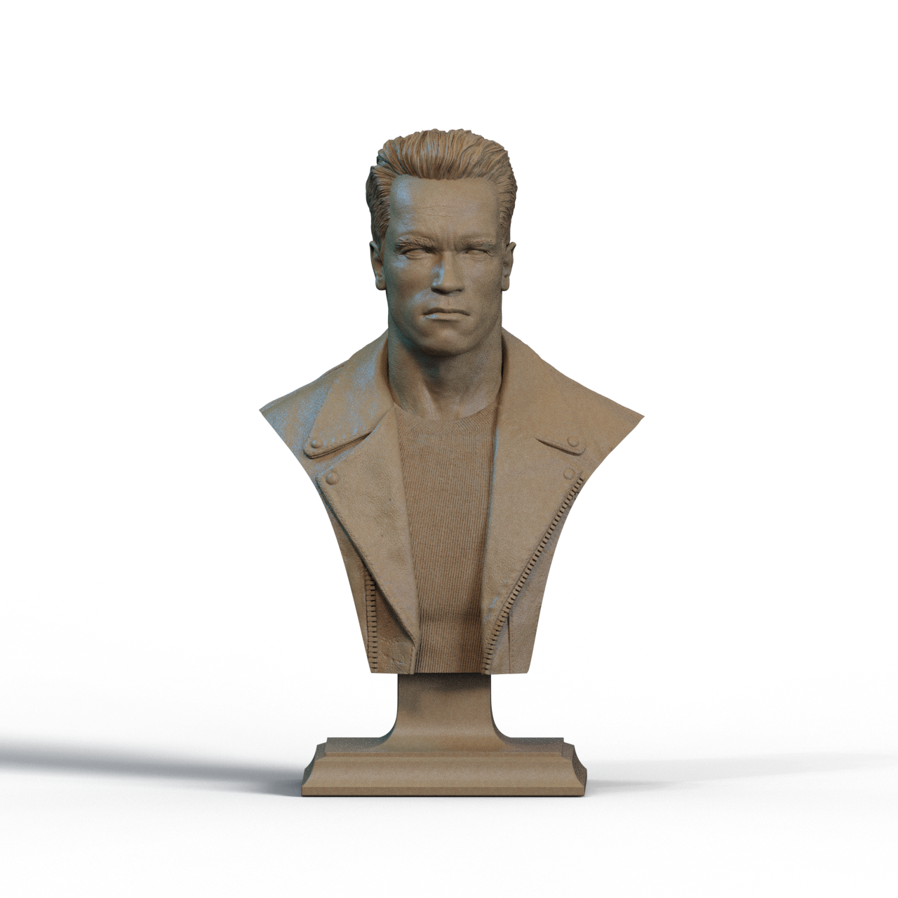 Digital STL Terminator Bust v3