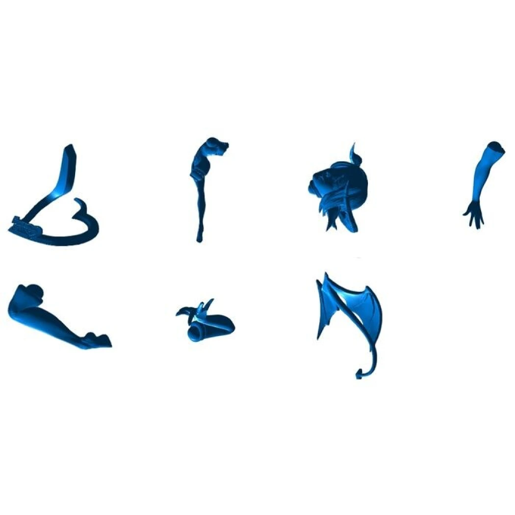 Digital STL Heart Succubus