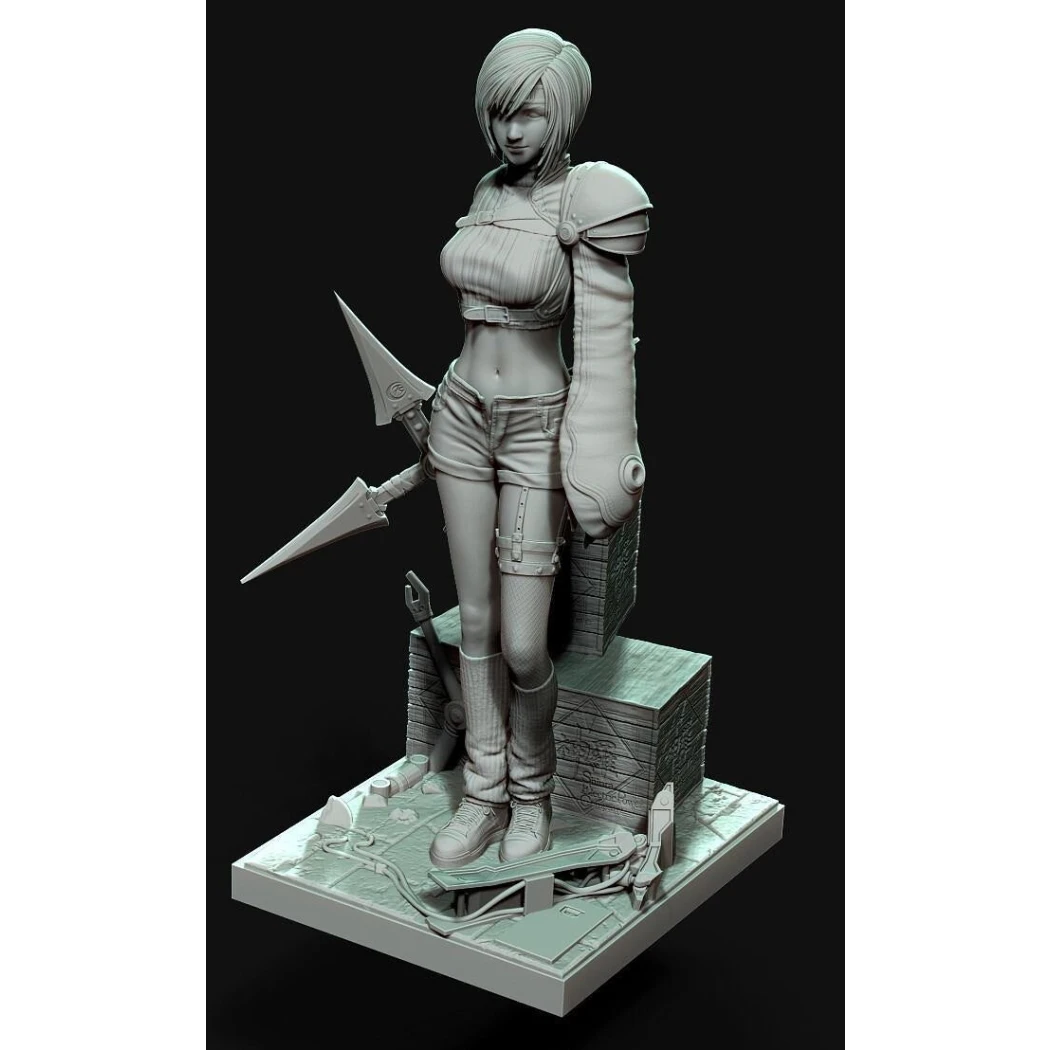 Digital STL Final Fantasy - Yuffie Kisaragi