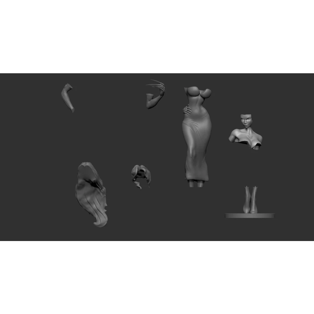 Digital STL Lust from Fullmetal Alchemist