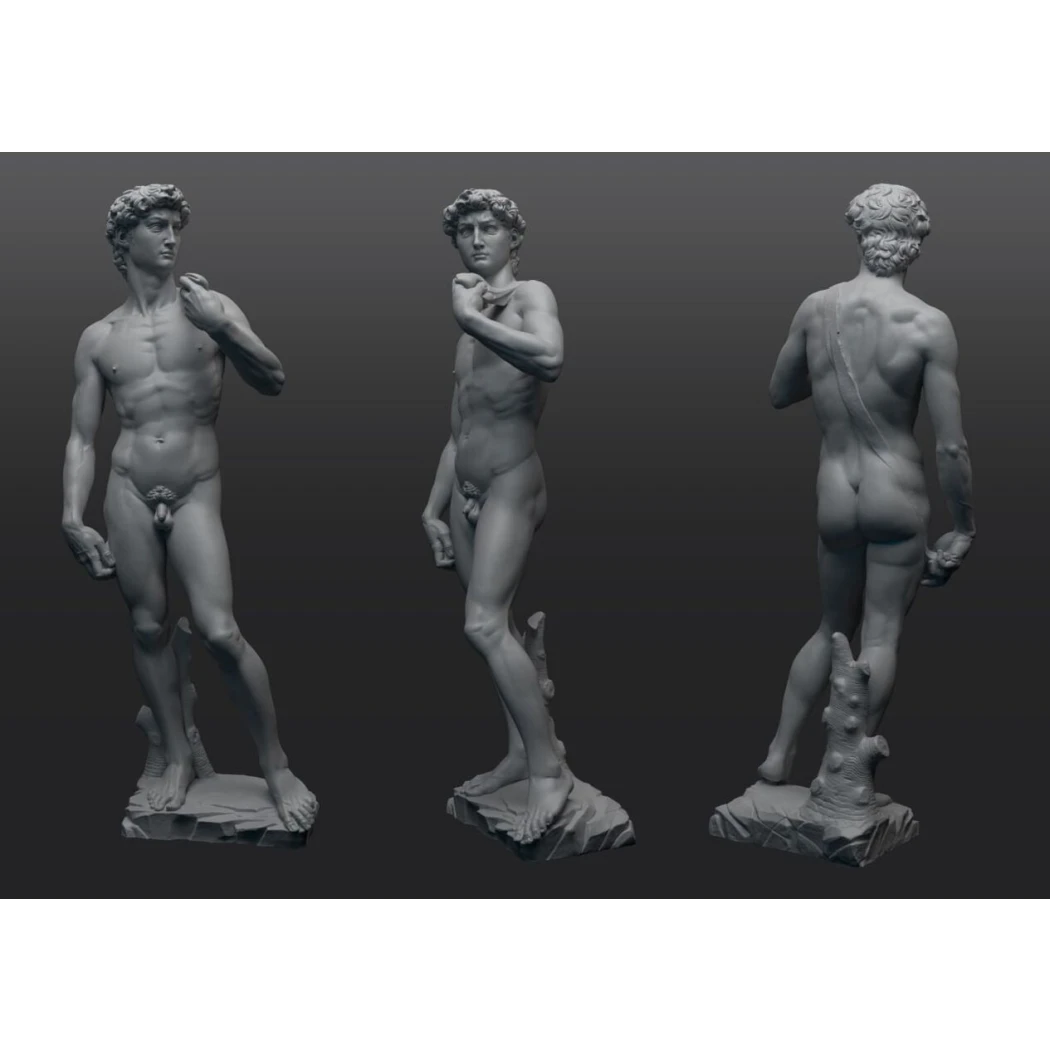 Digital STL David (Michelangelo)
