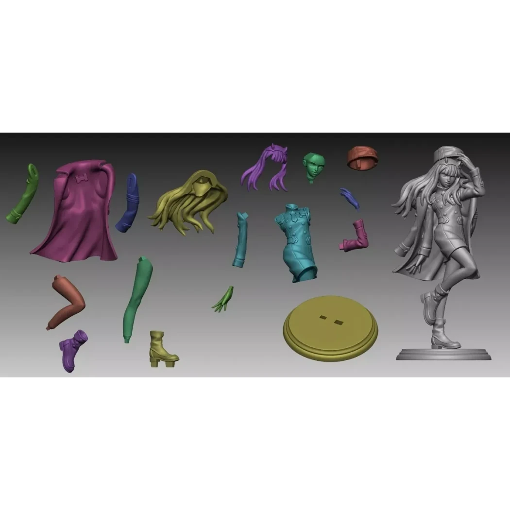 Digital STL Zero Two - MitsuKage