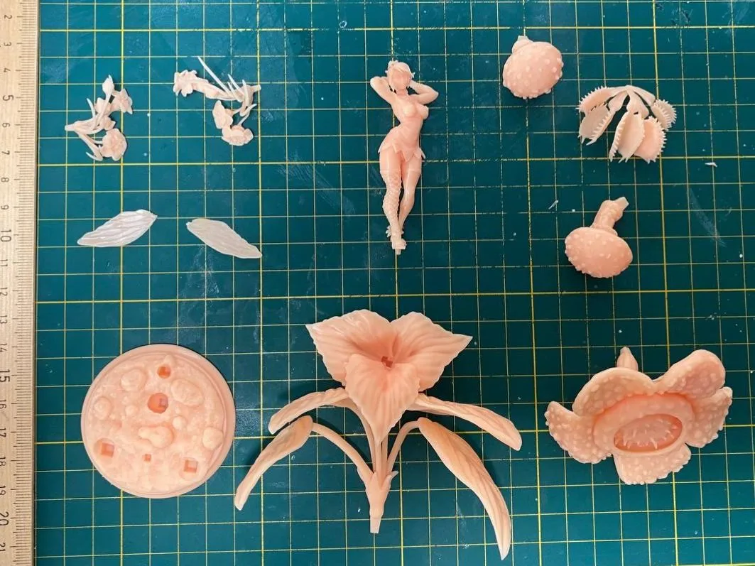 1/24 3D Print Model Kit Beautiful Girl Fairy Unpainted - Model-Fan-Store