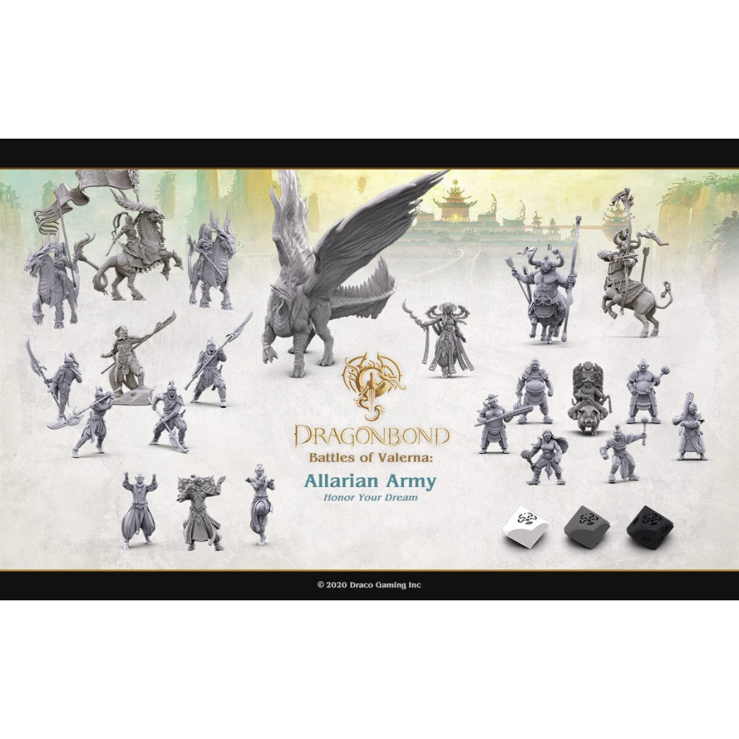 Digital STL DragonBond – Allarian Army – Battles of Valeria