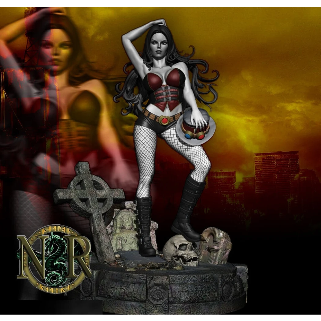Digital STL Helsing Girl Beautiful Girl