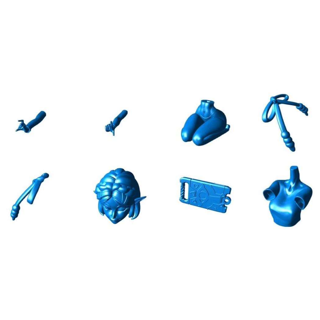 Digital STL Zelda Selfie Anime Sexy Girl