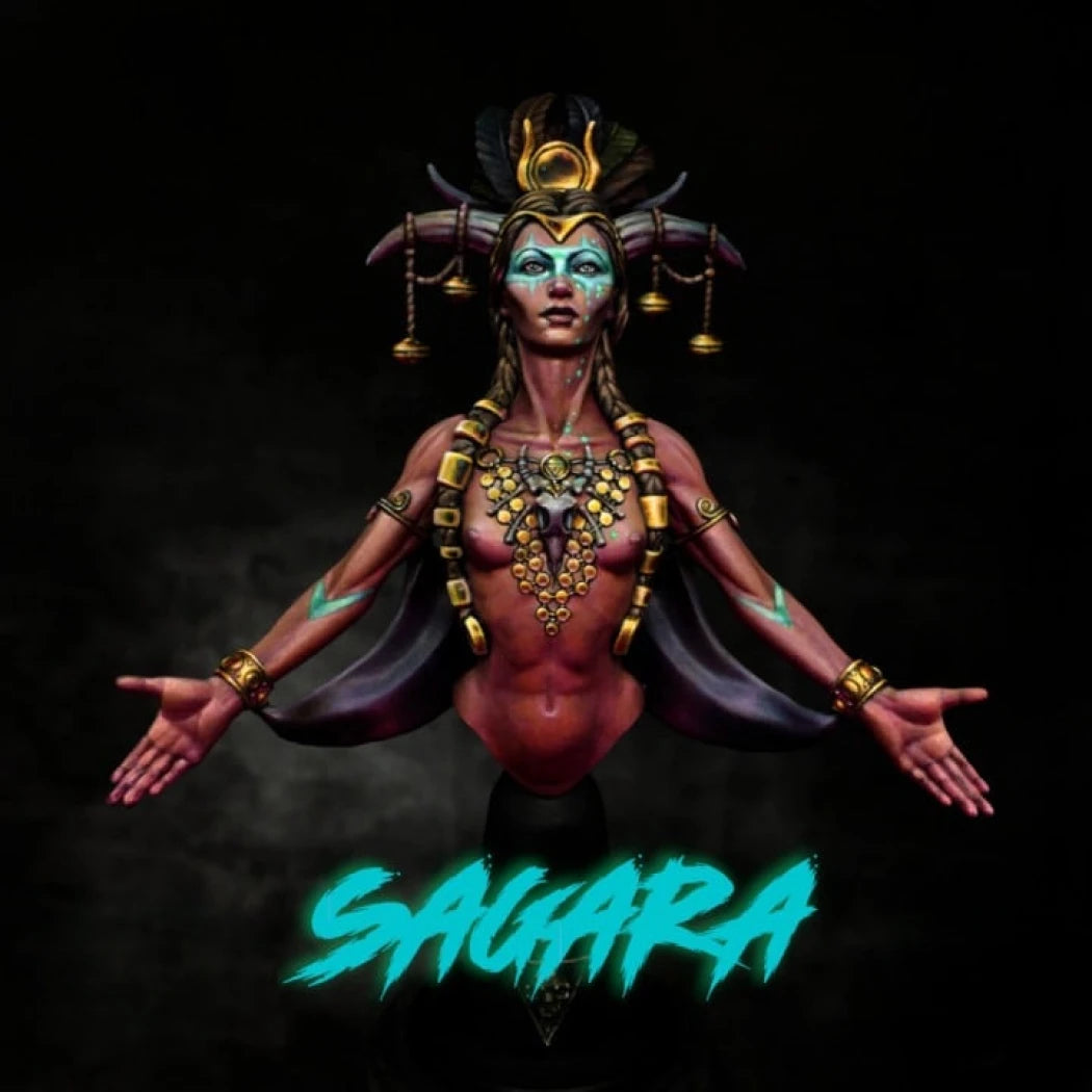 Digital STL Sagara Bust & Neferi Bust