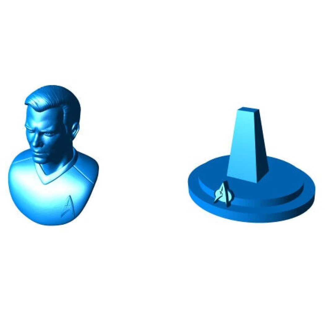 Digital STL Captain Kirk - William Shatner