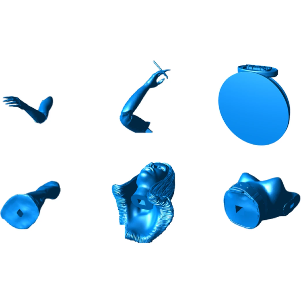 Digital STL Vampirella v2