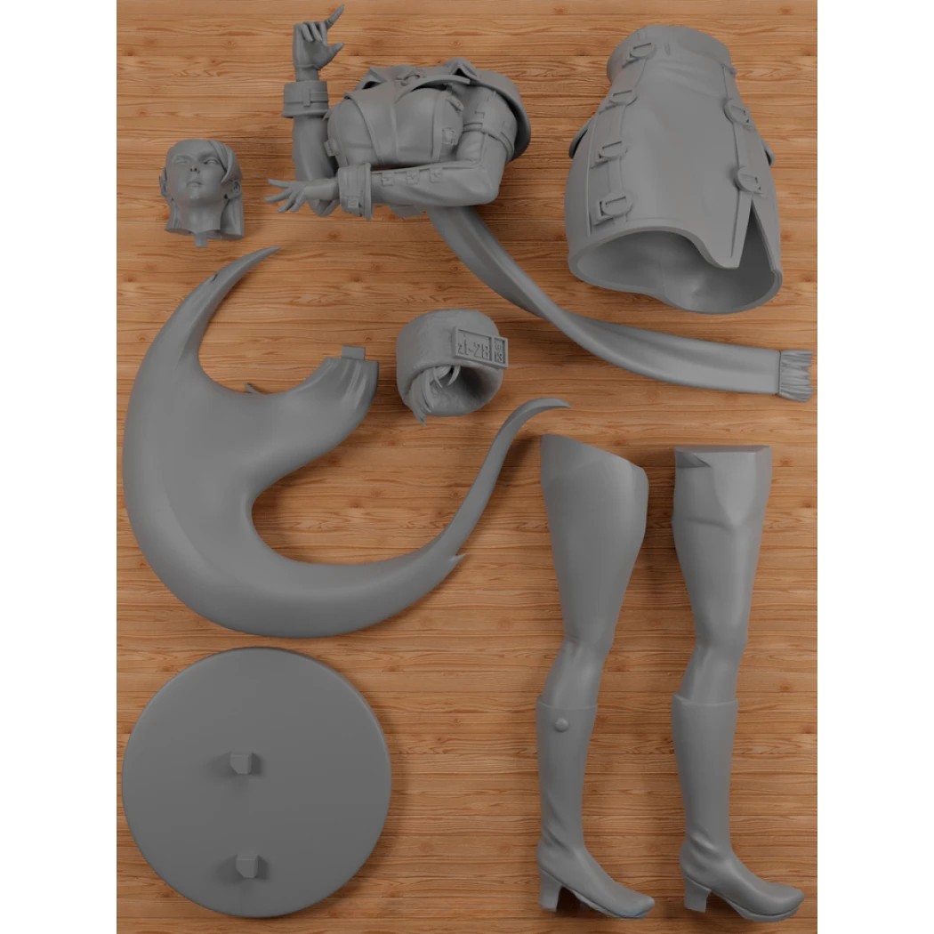 Digital STL Milia Rage Guilty Gear