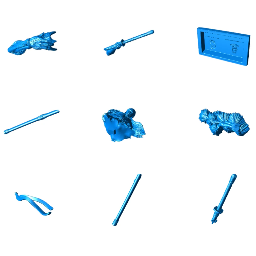 Digital STL Samurai Man Asian Warrior Fantasy