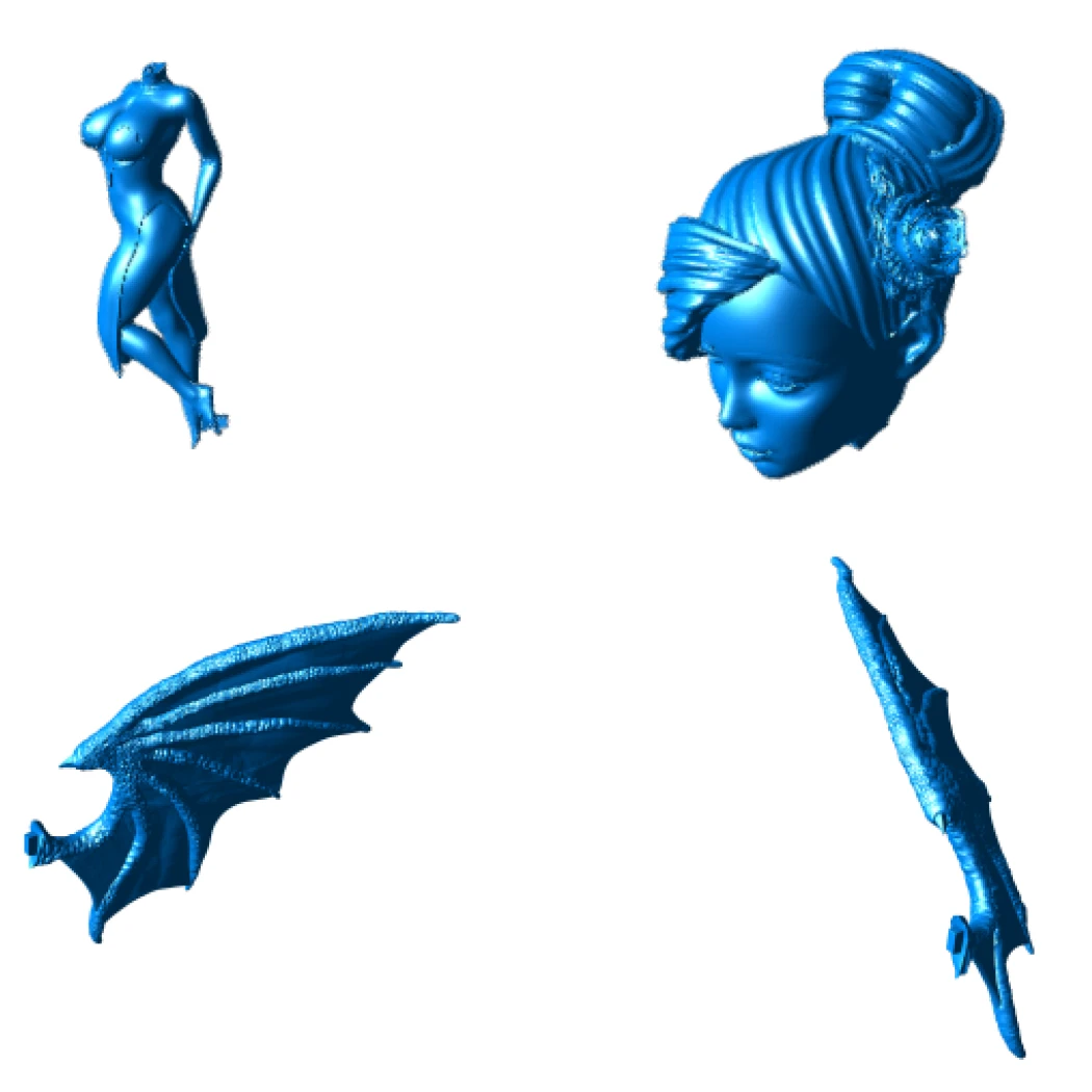 Digital STL Mystic Girl