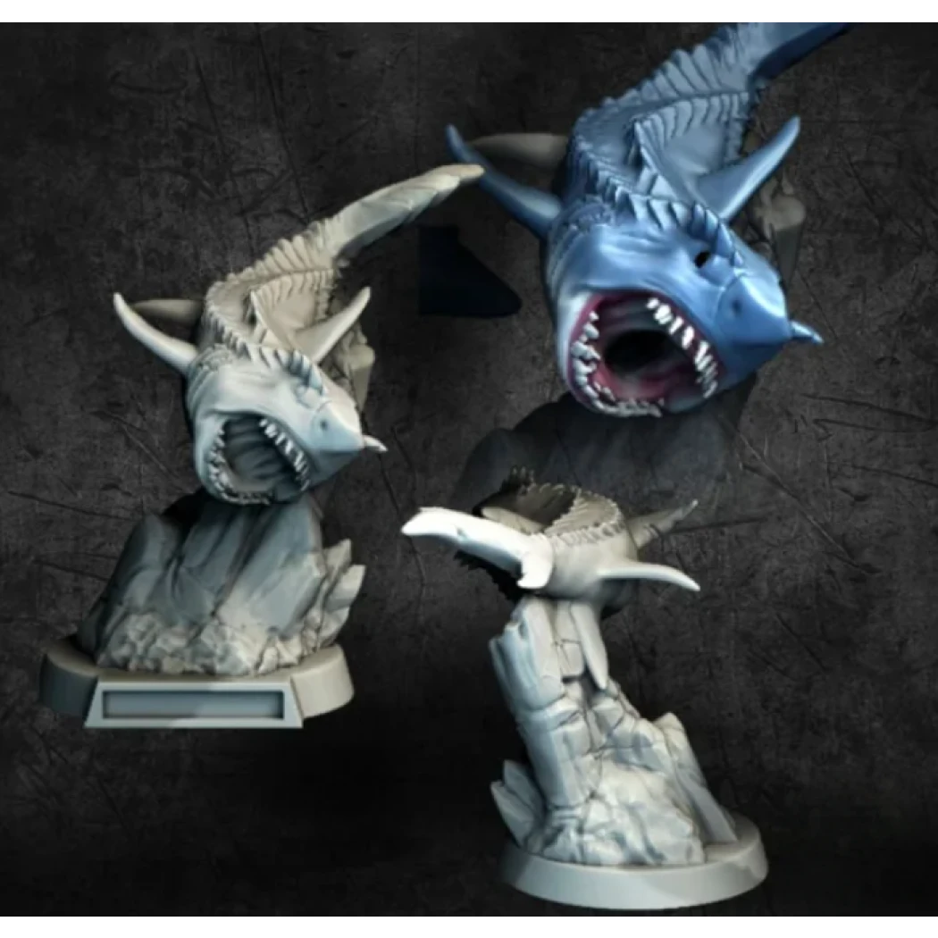 Digital STL Minis Glacier Sharks