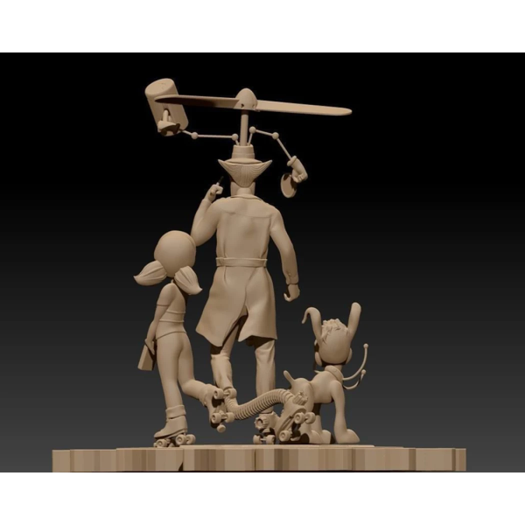 Digital STL Inspecteur Gadget