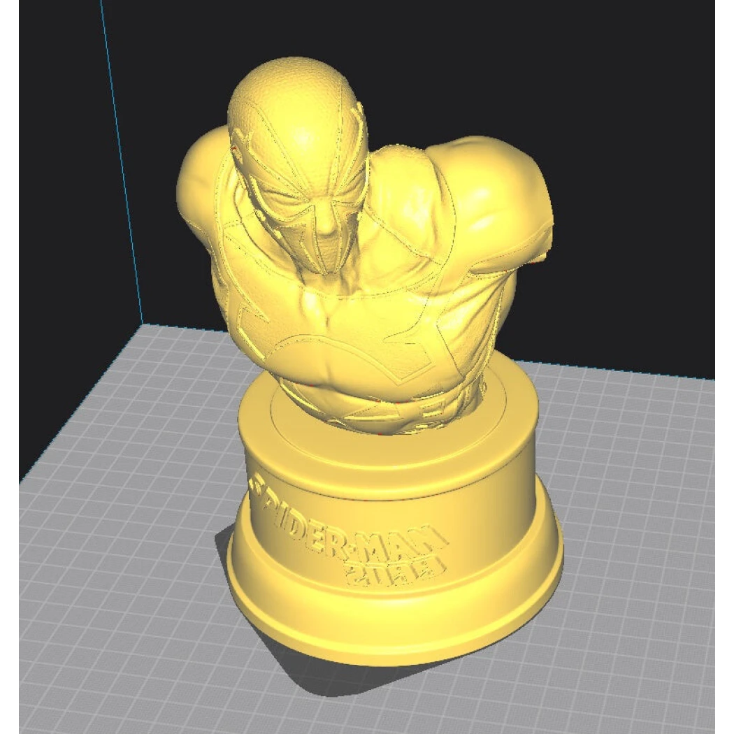 Digital STL Spiderman 2099 Bust
