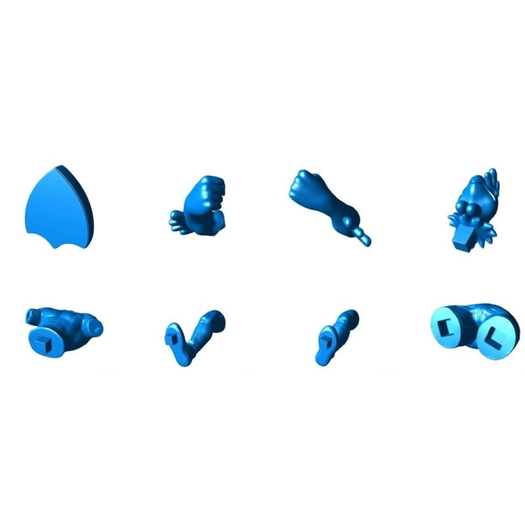 Digital STL Mascote Galo