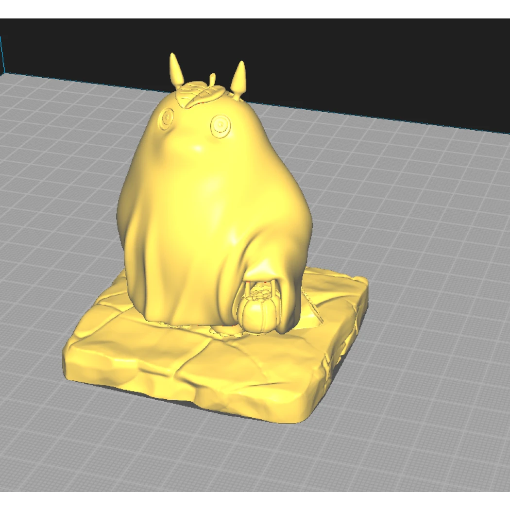 Digital STL Halloween totoro