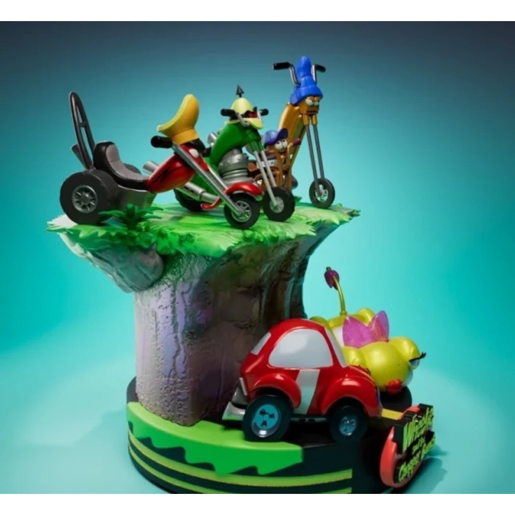 Digital STL Wheelie and the Chopper Bunch