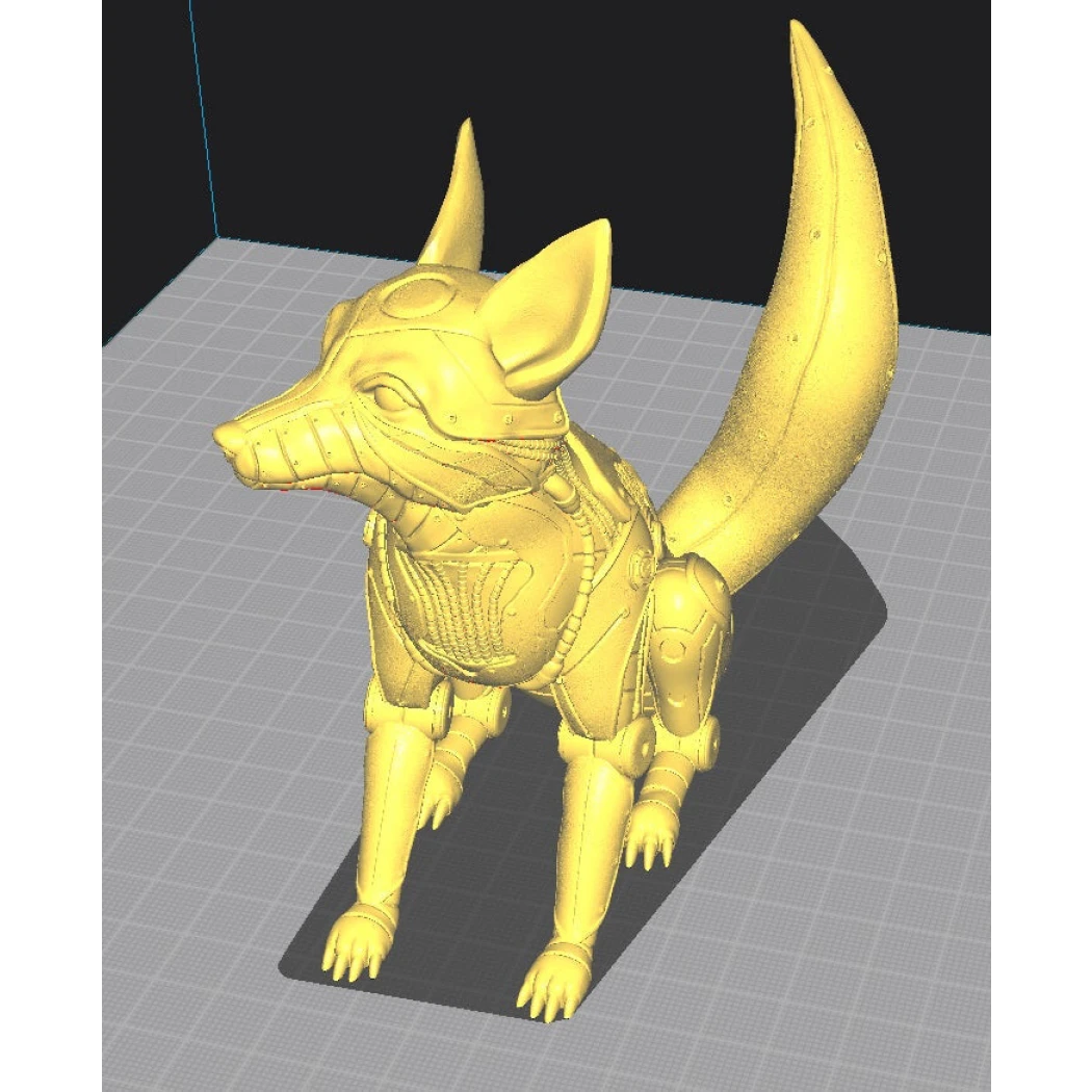 Digital STL Fox Machina