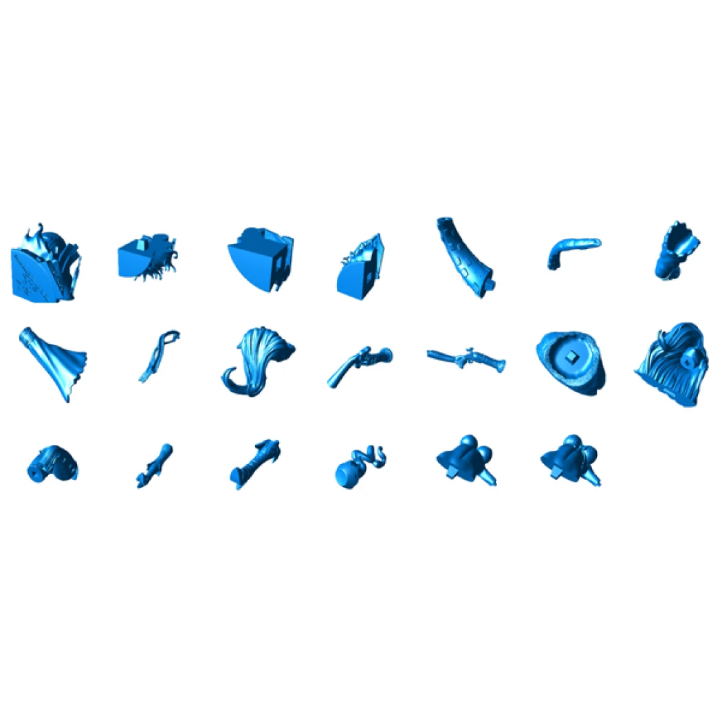 Digital STL Miss Fortune Pirate Beautiful Girl